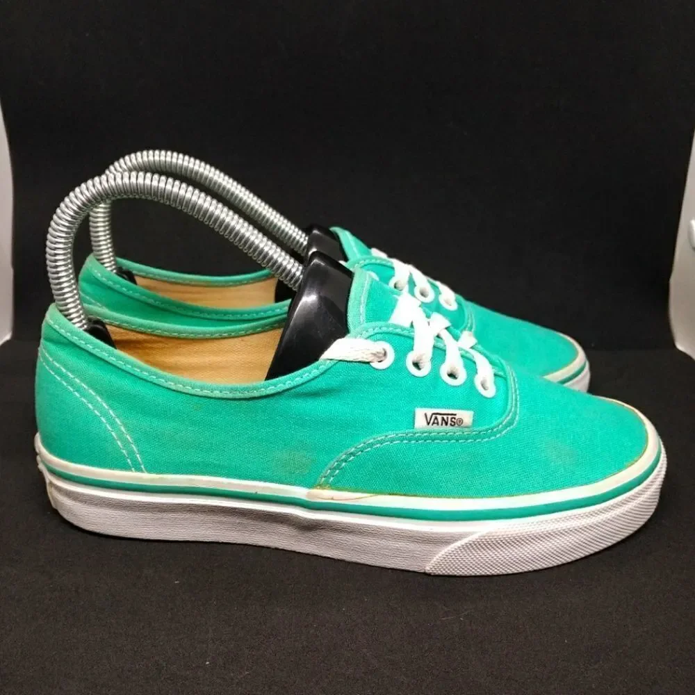 Vans Off The Wall‎ Skateboard Sneakers Women's Size 6.5 Blue Or Men's Size 5